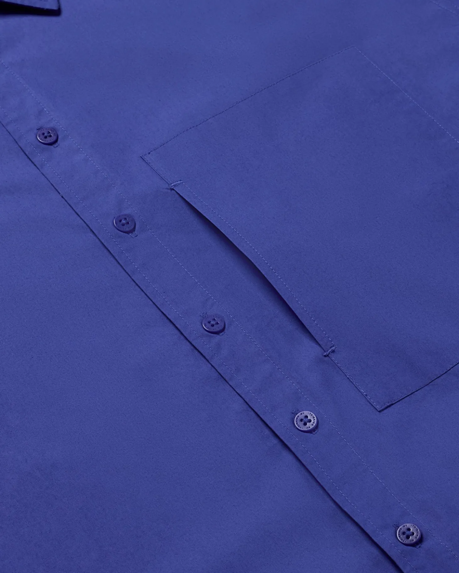 Chemise baggy bleue Kurt
