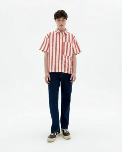 Chemise baggy rouge Kurt