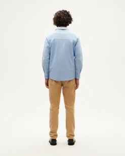 Chemise bleu clair Nascar