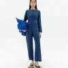 Combinaison bleue Cupro Marcia