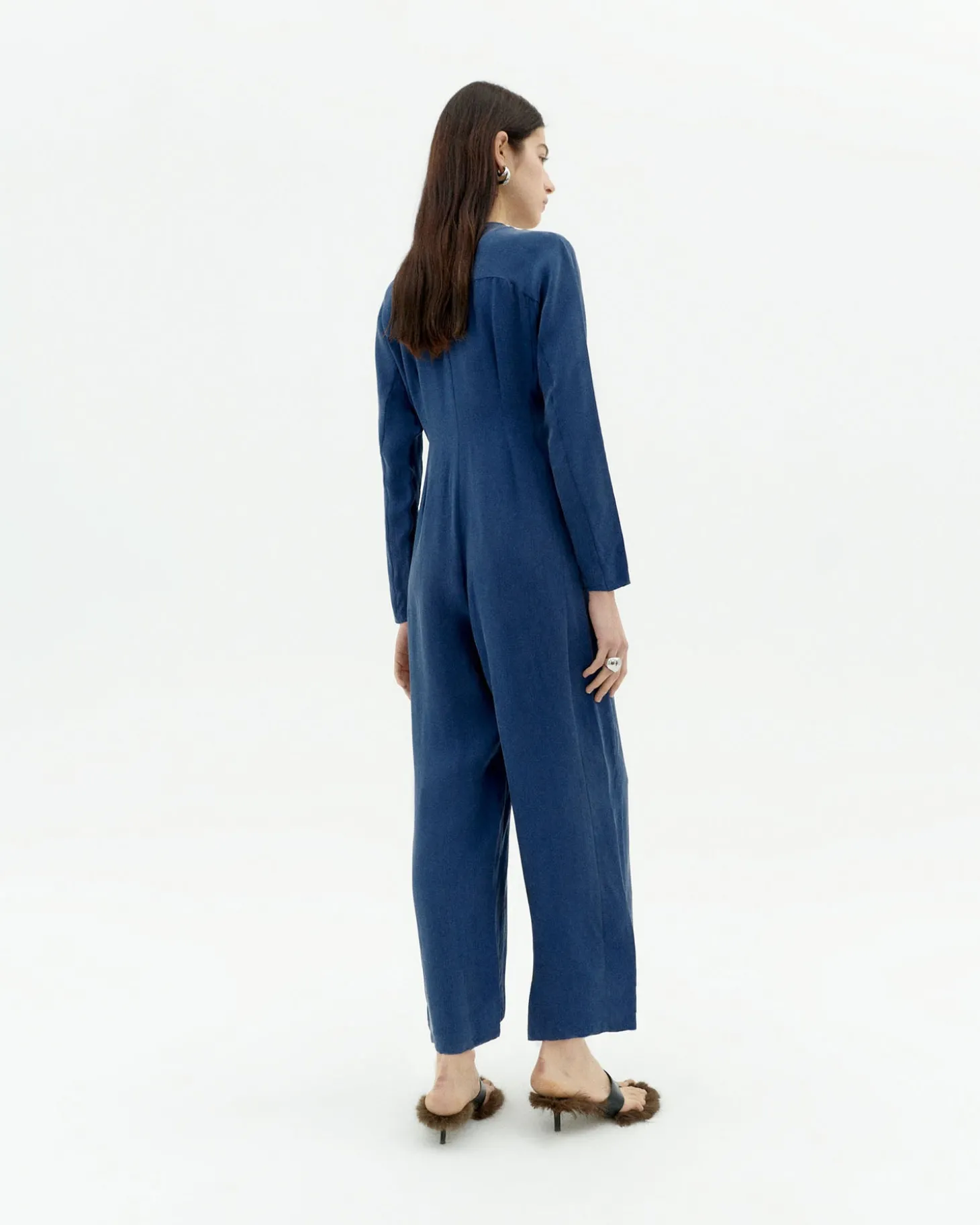 Combinaison bleue Cupro Marcia