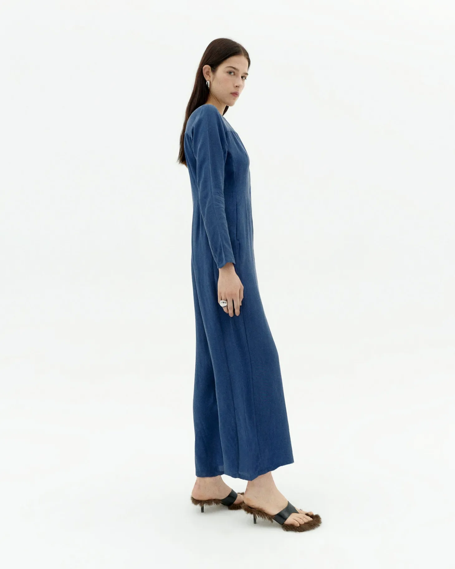 Combinaison bleue Cupro Marcia
