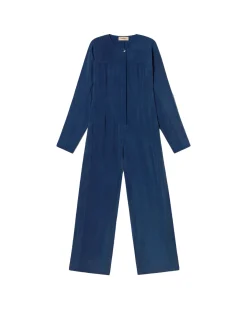 Combinaison bleue Cupro Marcia