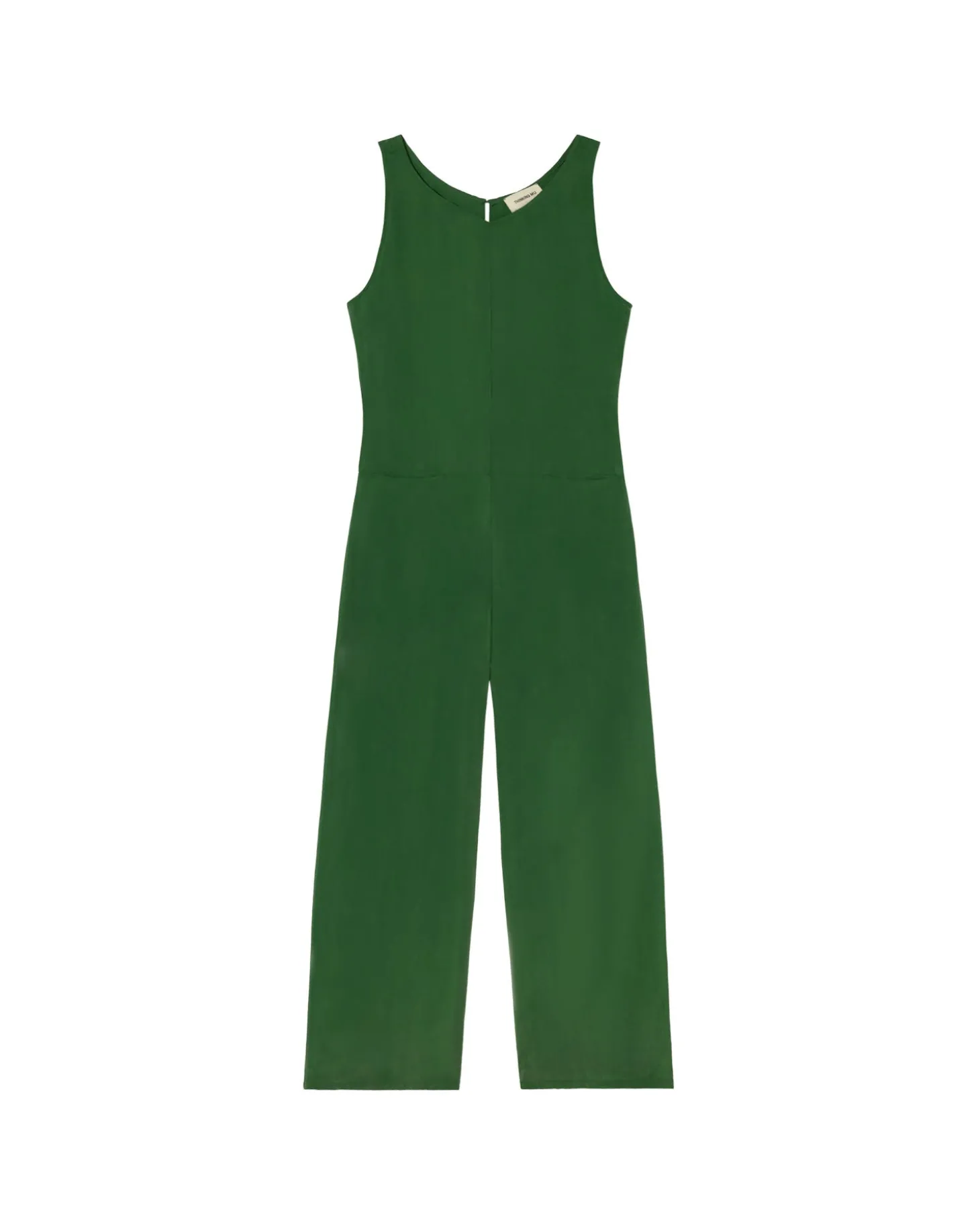 Combinaison verte Cupro Adriana