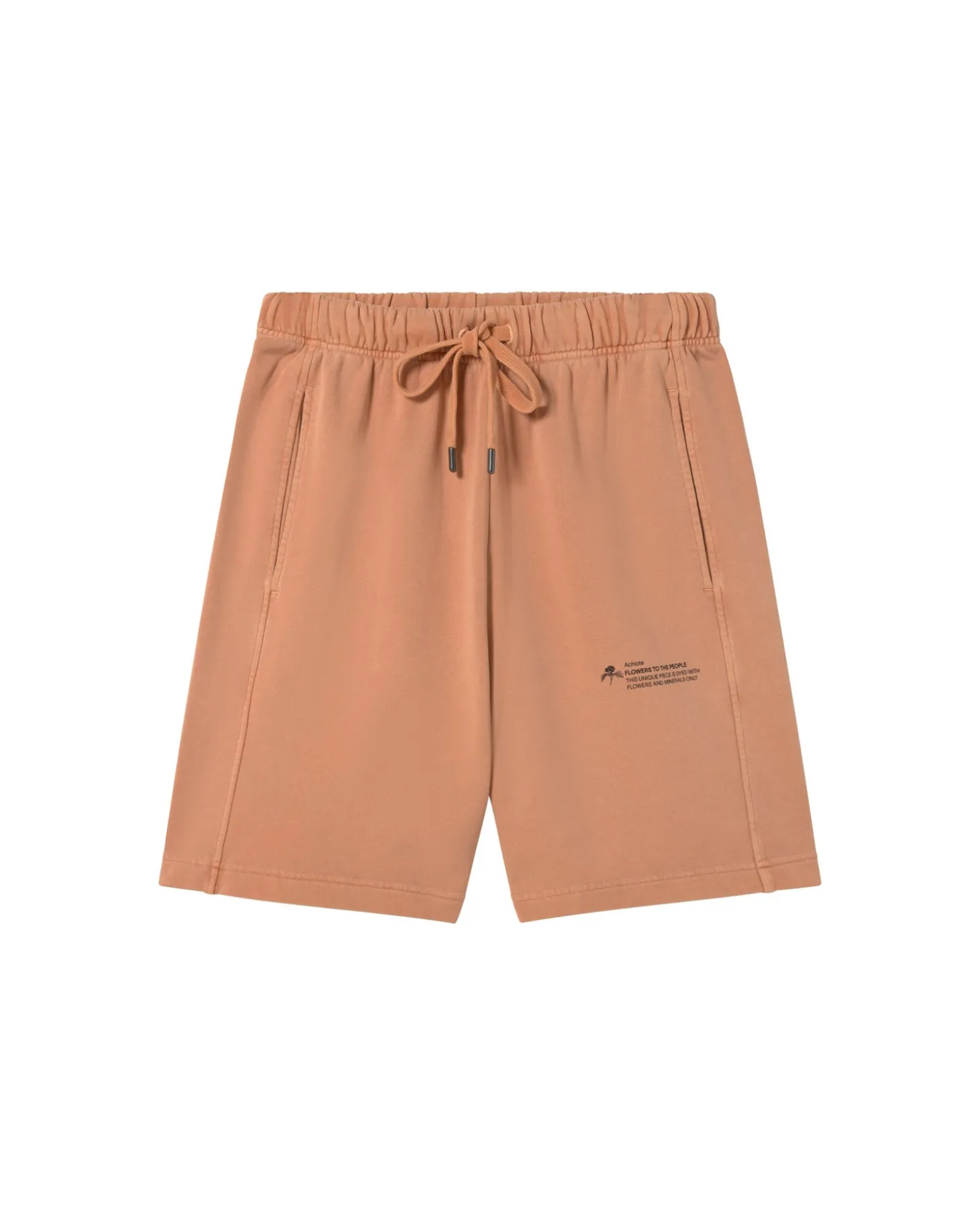 Comfy Bermuda achiote unisex teinture naturelle