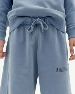 Comfy Bermuda indigo unisex teinture naturelle