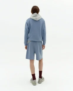 Comfy Bermuda indigo unisex teinture naturelle