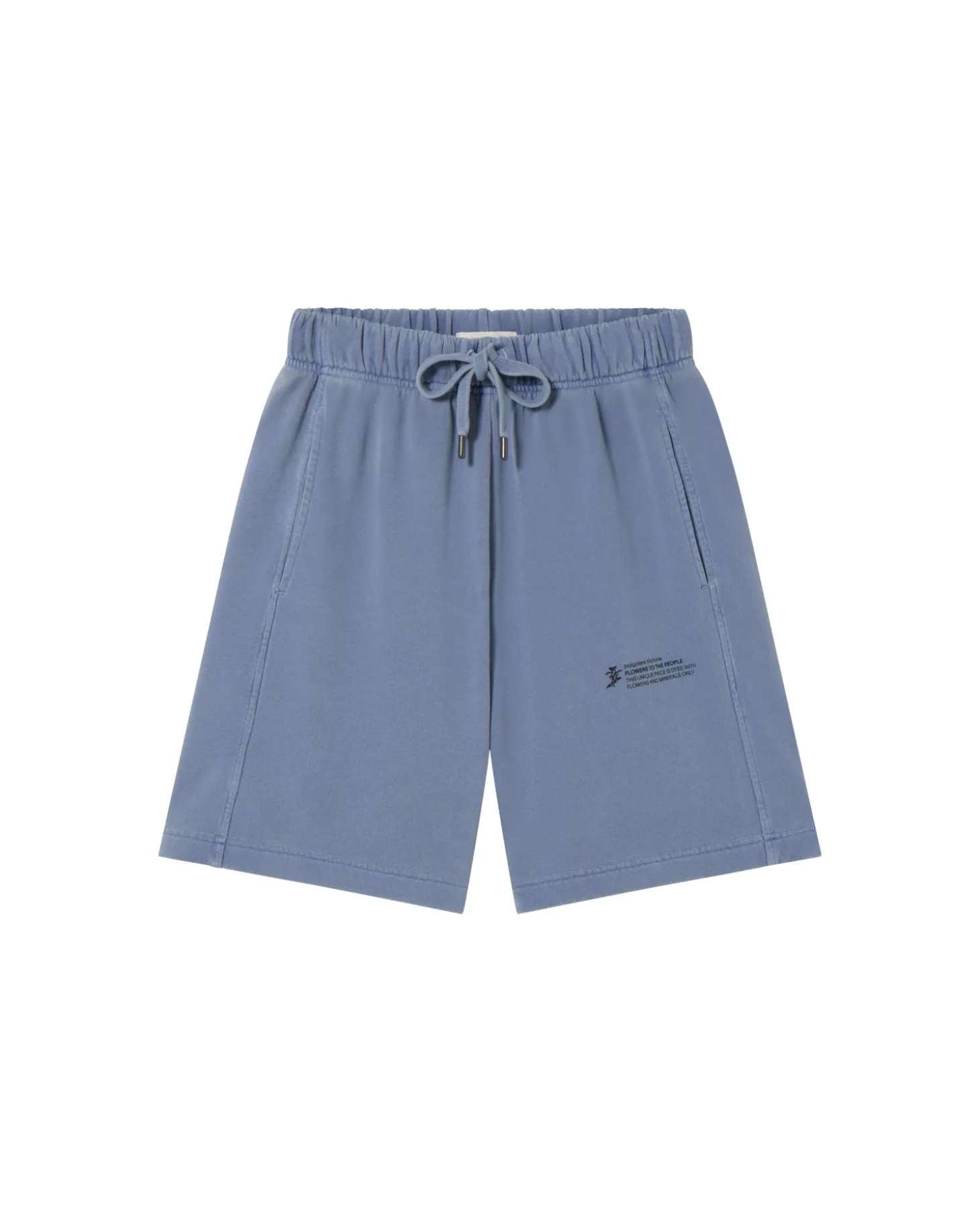 Comfy Bermuda indigo unisex teinture naturelle