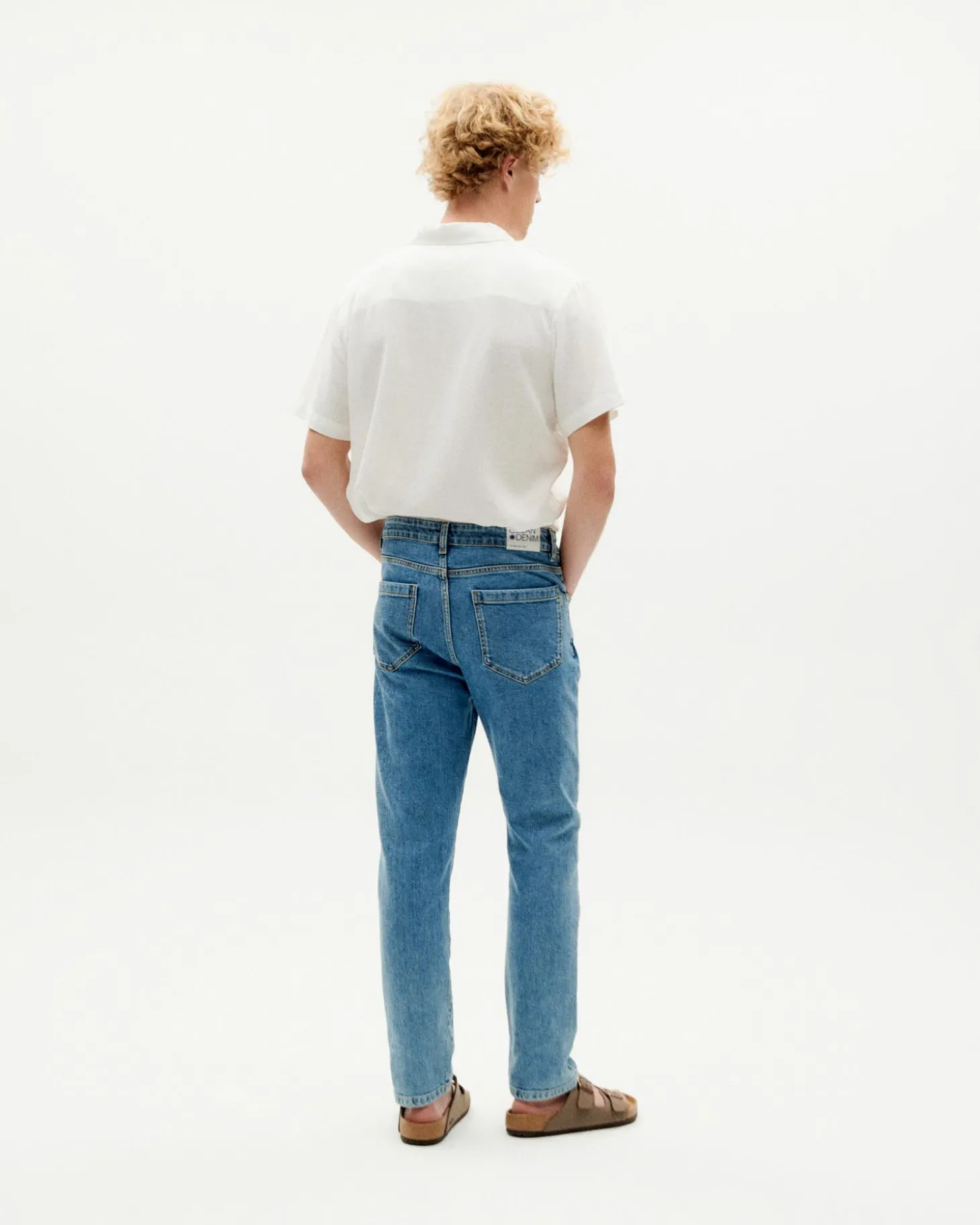 Jean bleu clair slim fit 5 Pockets