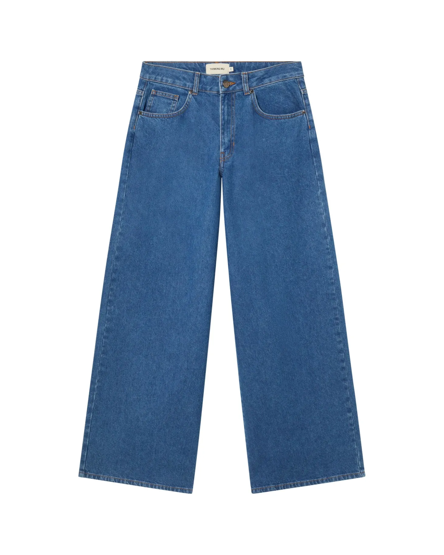 Jean bleu classique wide leg Hedda