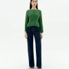 Jean marine taille haute Theresa