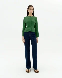 Jean marine taille haute Theresa