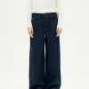Jean marine wide leg Hedda