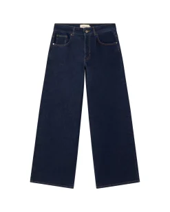 Jean marine wide leg Hedda