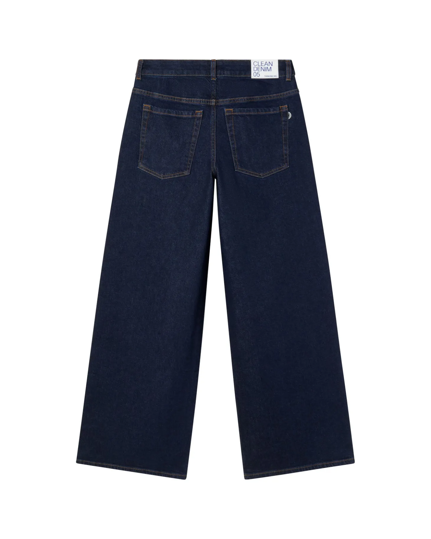 Jean marine wide leg Hedda
