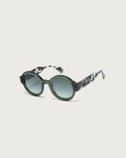 Lunettes de soleil vertes Laura