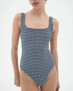 Maillot de bain à carreaux vichy Amalfi