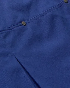 Mini jupe bleu plis Mabel