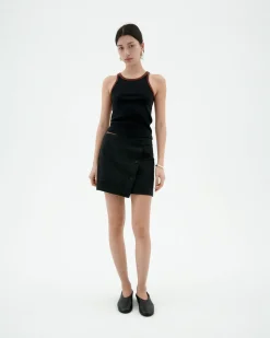 Mini jupe croisé Iggy