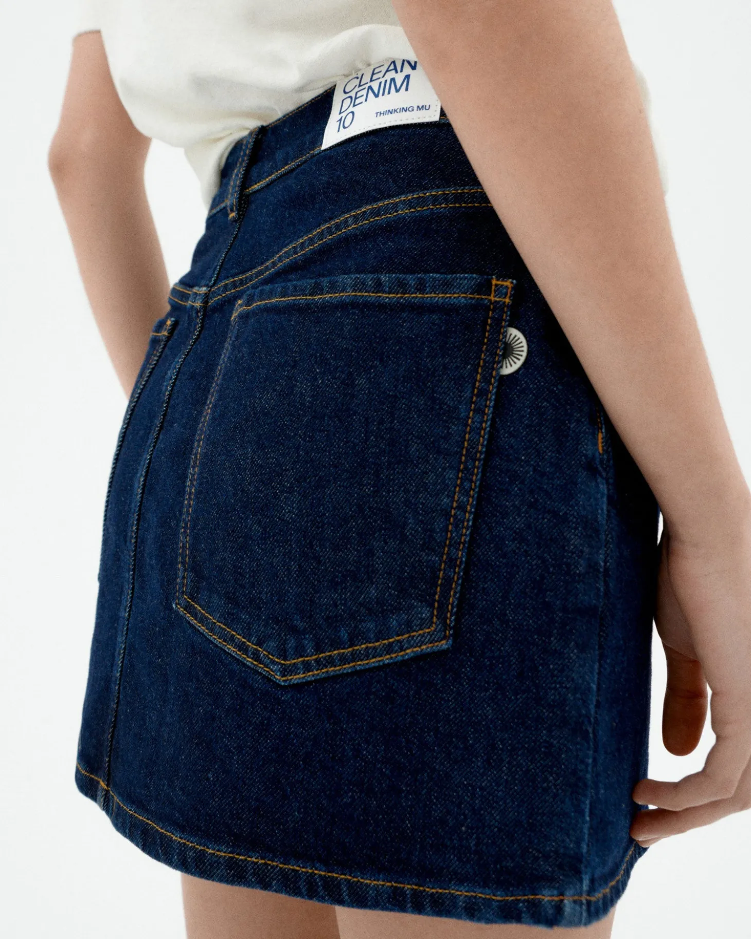 Mini jupe denim Kimmy