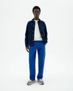 Pantalon bleu droit Owen