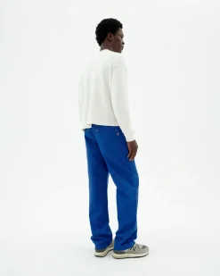 Pantalon bleu droit Owen