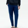 Pantalon bleu droit Travel Light