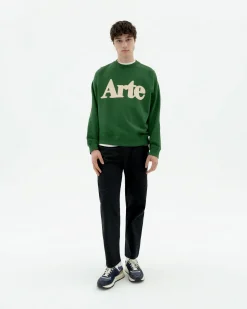 Pantalon noir à plis décontractée Moero