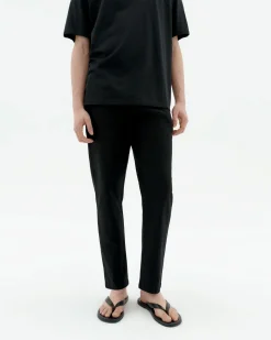 Pantalon noir droit Travel Light