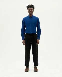 Pantalon noir relaxed cargo Max