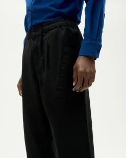 Pantalon noir relaxed cargo Max