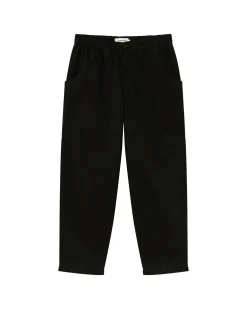Pantalon noir relaxed cargo Max
