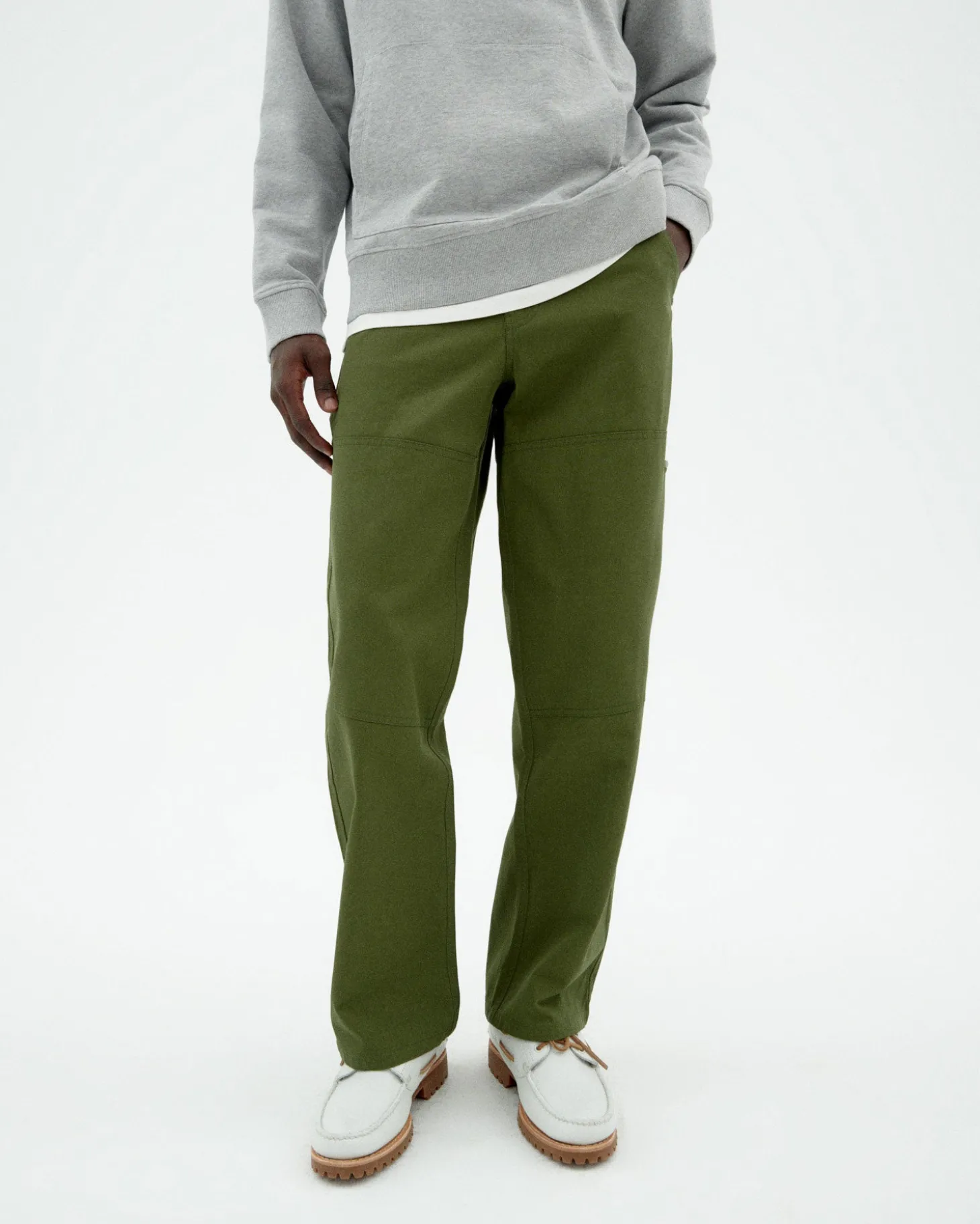 Pantalon vert droit Owen