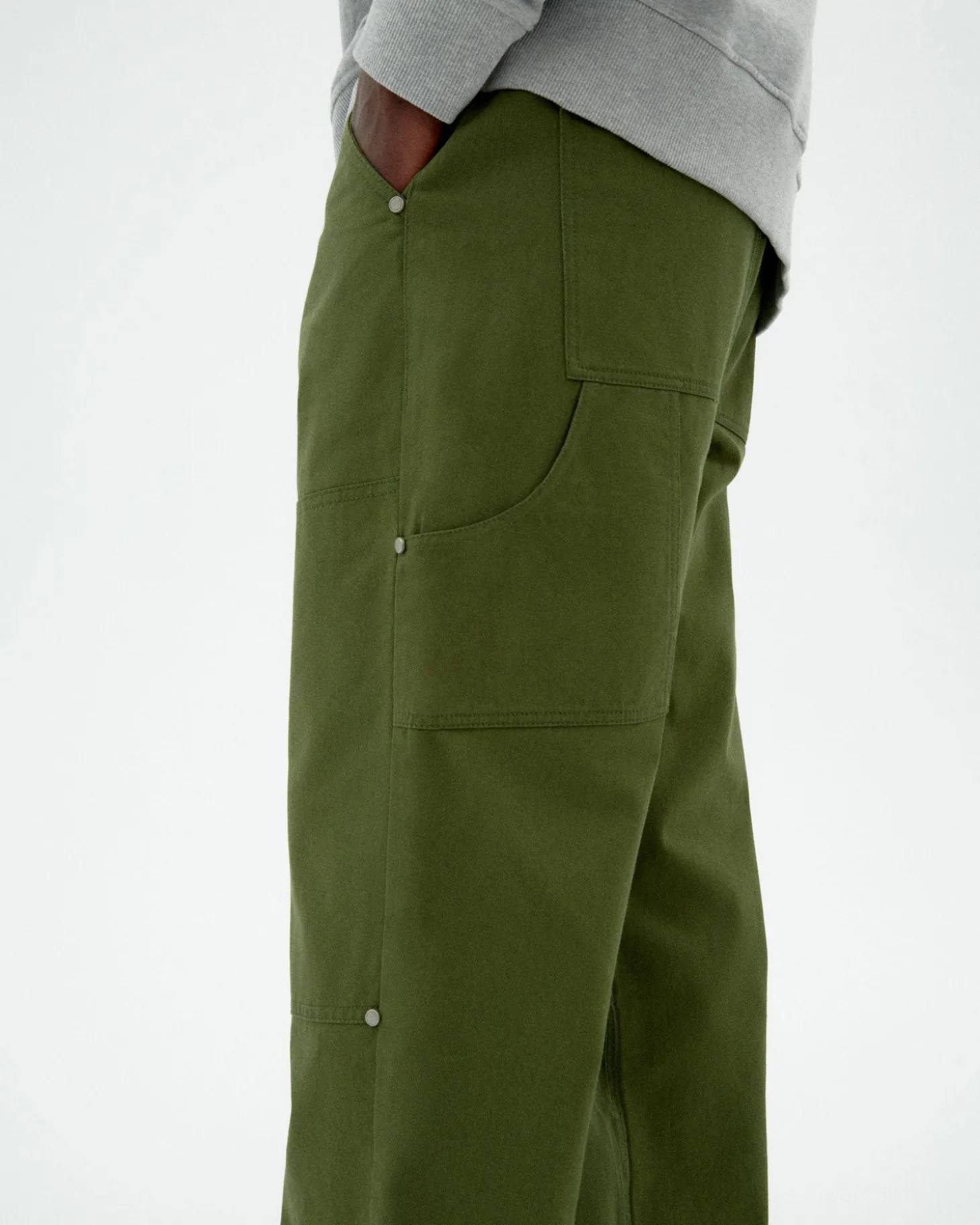 Pantalon vert droit Owen