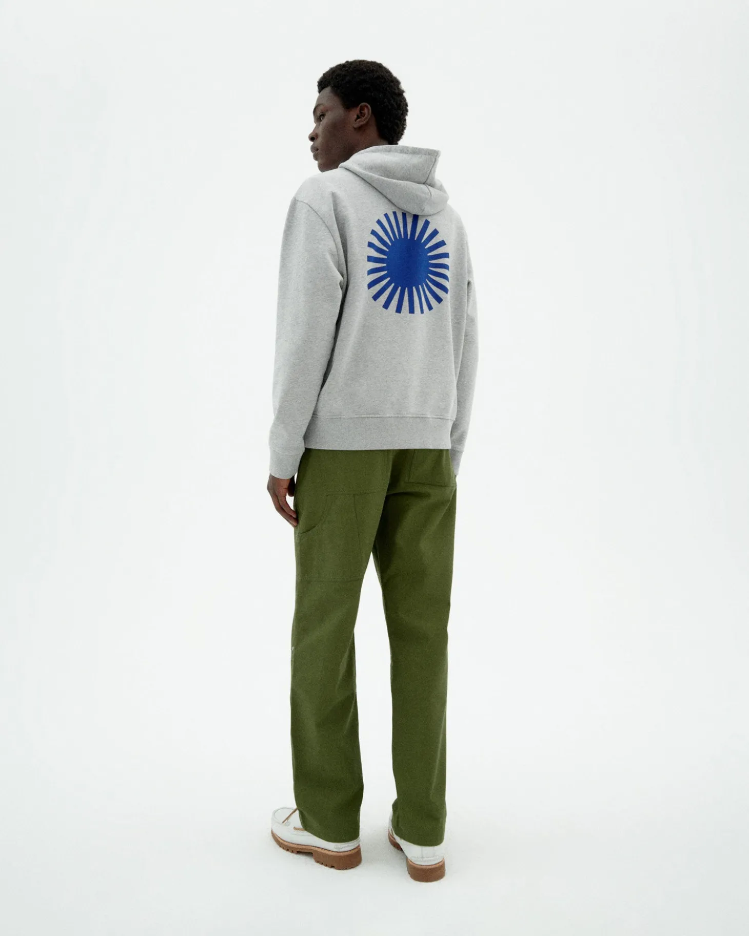 Pantalon vert droit Owen