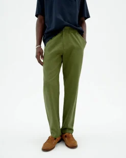 Pantalon vert droit Travel Light