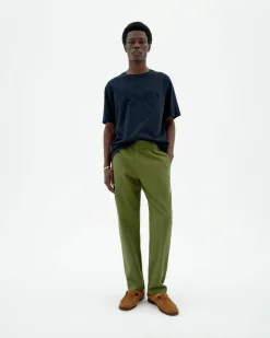Pantalon vert droit Travel Light