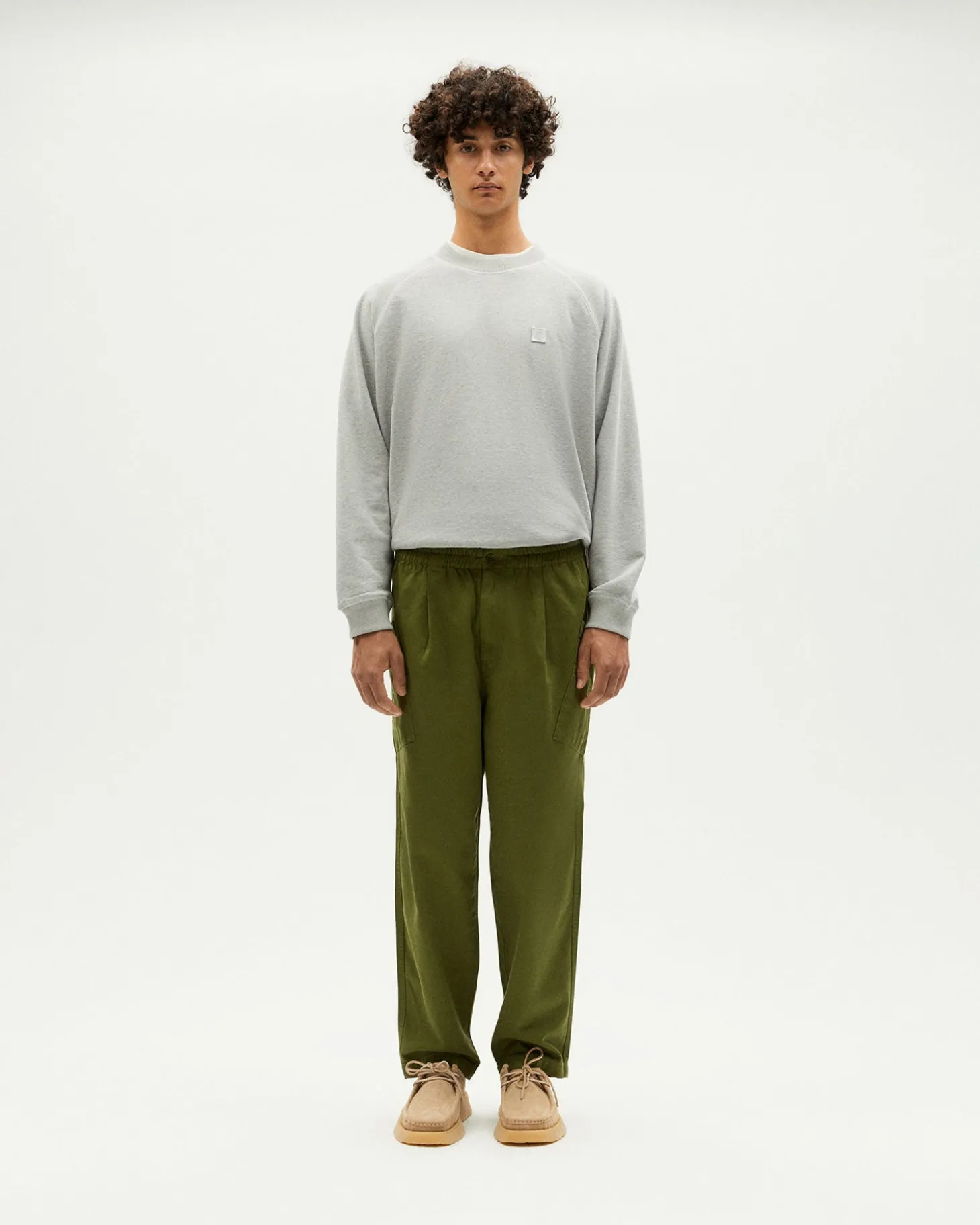 Pantalon vert relaxed cargo Max