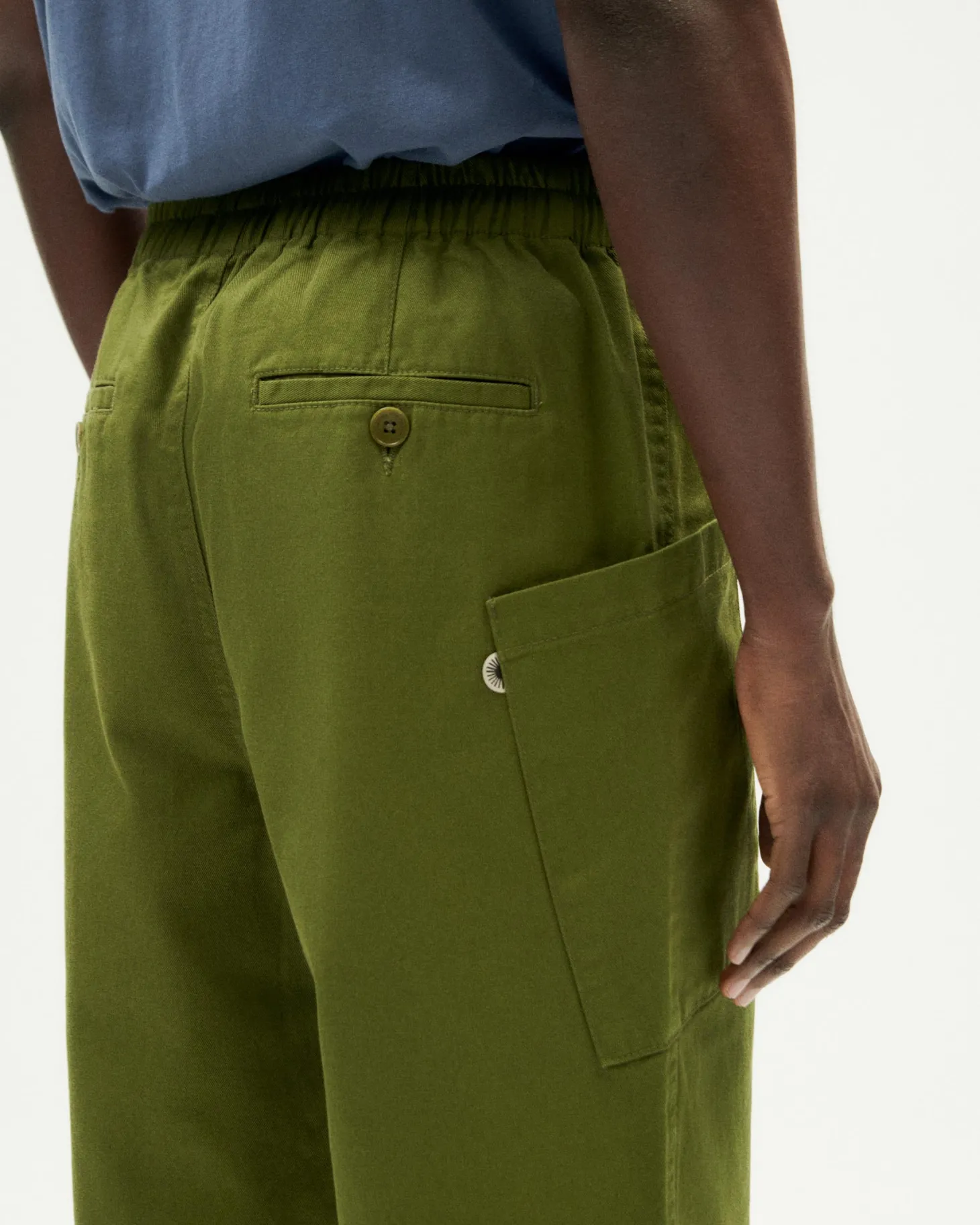 Pantalon vert relaxed cargo Max