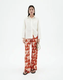 Pantalon wide leg estampé Ecovero shurberry Manolita