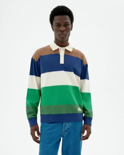 Polo multicolore à rayures Bob
