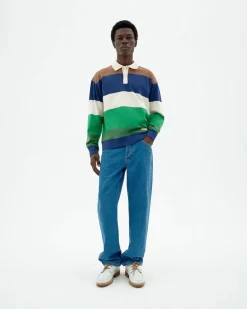 Polo multicolore à rayures Bob