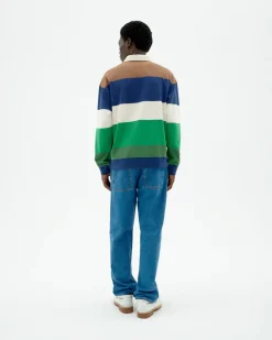 Polo multicolore à rayures Bob