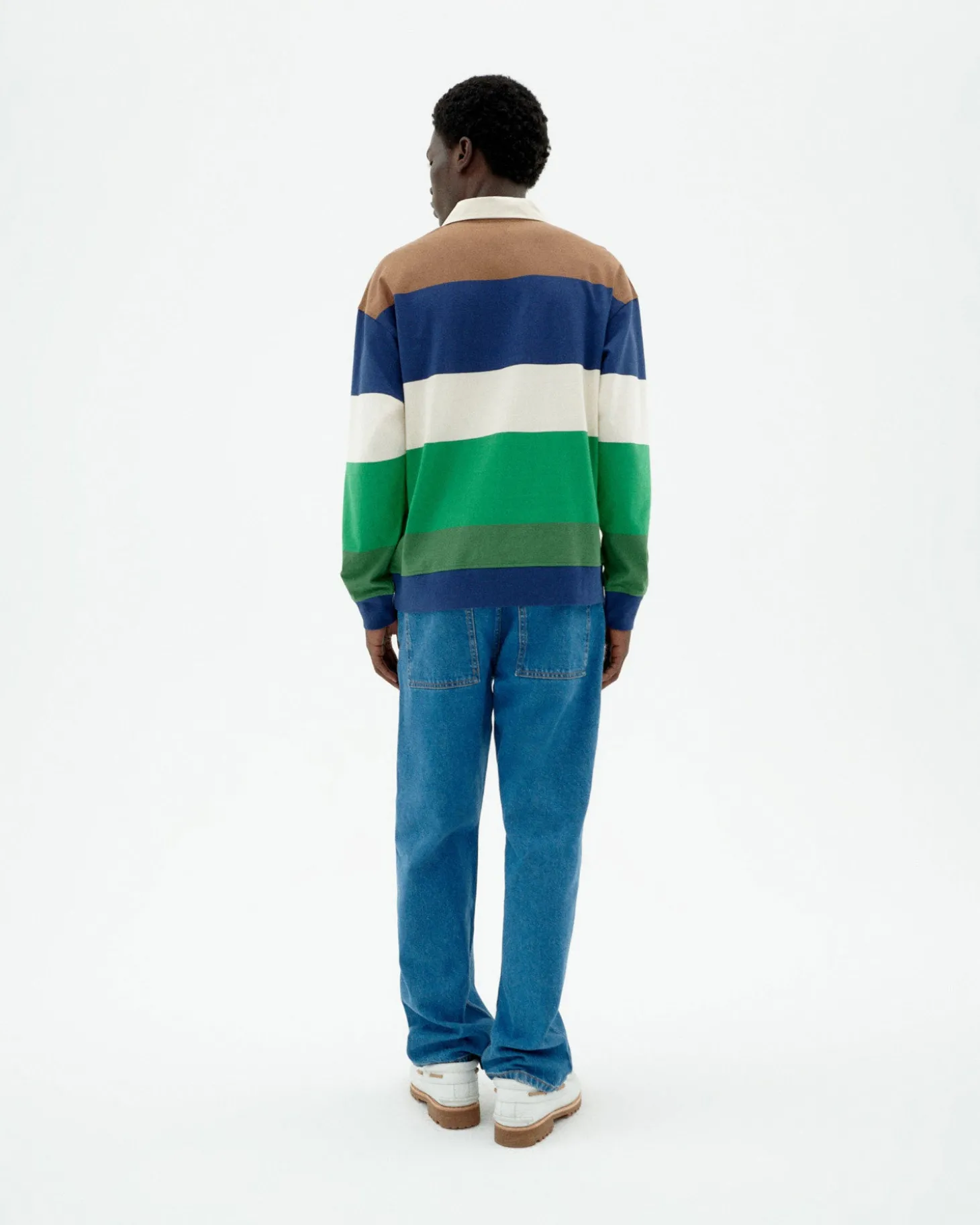Polo multicolore à rayures Bob