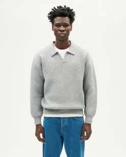 Pull laine grise Aritz
