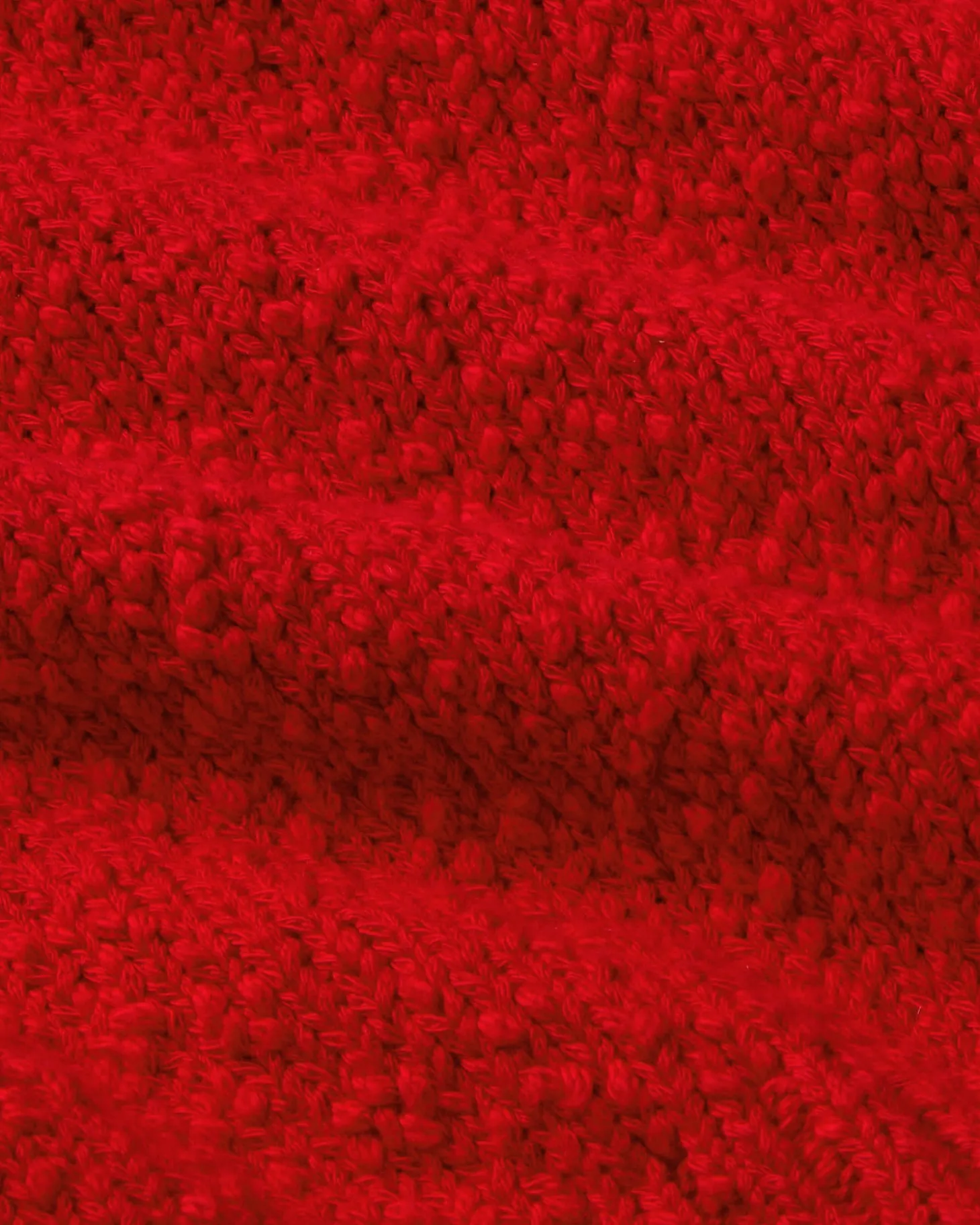 Pull rouge texturé Clara