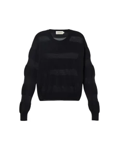 Pull semitransparent noir Be