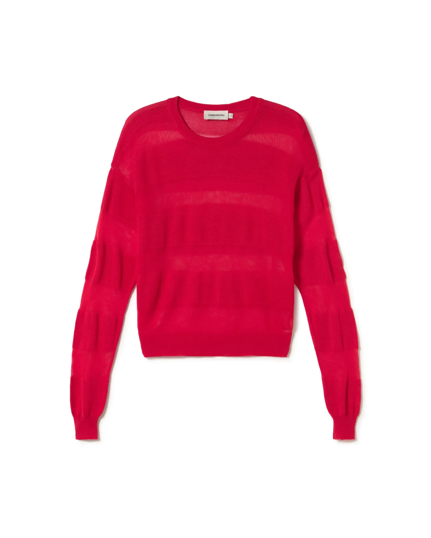 Pull semitransparent rouge Be
