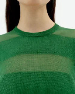 Pull semitransparent vert Be