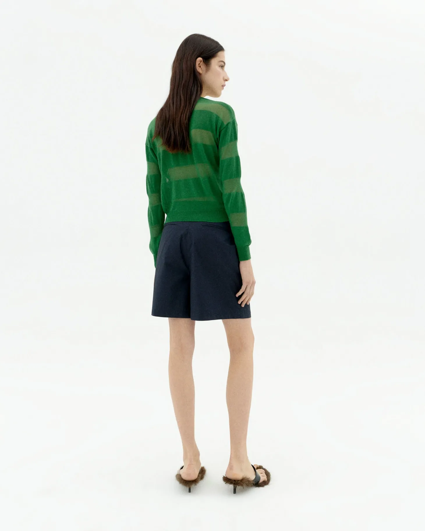 Pull semitransparent vert Be